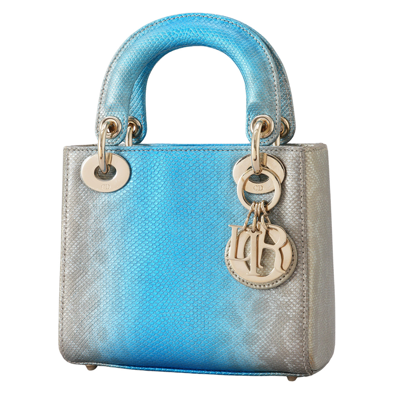 CHRISTIAN DIOR(USED)디올 리자드 레이디디올 미니  & 트윌리